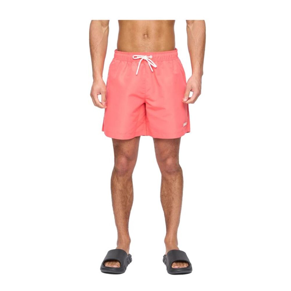Henleys Mens Henpool Swim Shorts / Coral